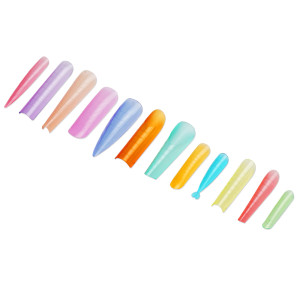 Набор цветных верхних форм Shemy Color Mix для наращивания. Photo 3