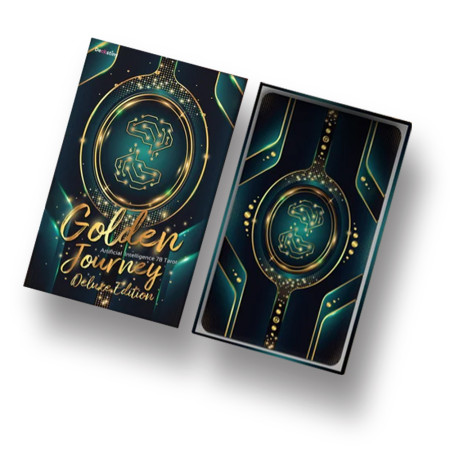 Карти Таро Deckstiny Golden Journey Deluxe edition (Оригінал), коллекційне видання
