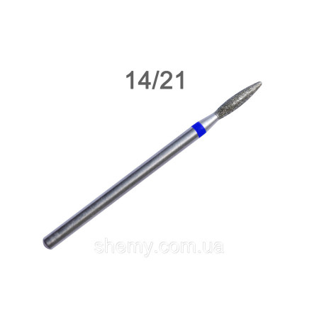 Насадка алмазная № 14/21